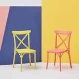 Silla sin Descansabrazos X Chair, Lagoon 7061 SET de 2 piezas