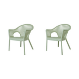 Silla con Descansabrazos Iris, Lagoon 7029DC (87 CM), SET de 2 piezas