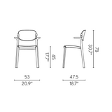 Silla Brazo, Lagoon 7202, SET de 2 piezas