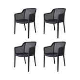 Silla con Descansabrazos Grace, Lagoon 7028 SET de 4 piezas