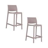Banco de cocina Sensilla, Lagoon 7211C con protector UV, altura 65 CM, SET de 2 piezas