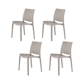 Silla sin Descansabrazos Sensilla, Lagoon 7052, SET de 4 piezas