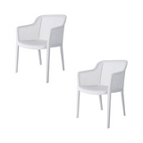 Silla con Descansabrazos Grace, Lagoon 7028 SET de 2 piezas
