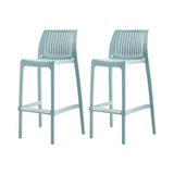 Banco de barra Milos, Lagoon 7203BB con protector UV, altura 75 CM, SET de 2 piezas