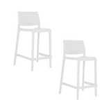 Banco de cocina Sensilla, Lagoon 7211C con protector UV, altura 65 CM, SET de 2 piezas