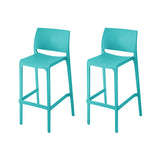 Banco para barra Sencilla, Lagoon 7211B con protector UV, altura 75 CM, SET de 2 piezas