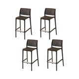Banco para barra Rue, Lagoon 7036B con protector UV, altura 75 CM, SET de 4 piezas