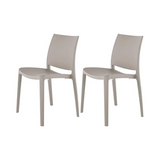 Silla sin Descansabrazos Sensilla, Lagoon 7052, SET de 2 piezas
