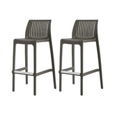 Banco de barra Milos, Lagoon 7203BB con protector UV, altura 75 CM, SET de 2 piezas