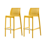 Banco de barra Milos, Lagoon 7203BB con protector UV, altura 75 CM, SET de 2 piezas
