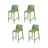 Banco de cocina Milos, Lagoon 7203BC con protector UV, altura 65 CM, SET de 4 piezas
