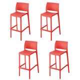 Banco para barra Sencilla, Lagoon 7211B con protector UV, altura 75 CM, SET de 4 piezas