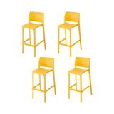 Banco para barra Sencilla, Lagoon 7211B con protector UV, altura 75 CM, SET de 4 piezas