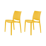 Silla sin Descansabrazos Sensilla, Lagoon 7052, SET de 2 piezas