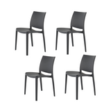 Silla sin Descansabrazos Sensilla, Lagoon 7052, SET de 4 piezas