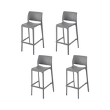 Banco para barra Sencilla, Lagoon 7211B con protector UV, altura 75 CM, SET de 4 piezas