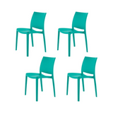 Silla sin Descansabrazos Sensilla, Lagoon 7052, SET de 4 piezas