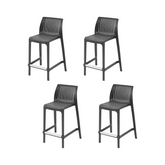 Banco de cocina Milos, Lagoon 7203BC con protector UV, altura 65 CM, SET de 4 piezas
