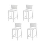 Banco de cocina Rue, Lagoon 7036C con protector UV, altura 65 CM, SET de 4 piezas