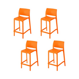 Banco de cocina Sensilla, Lagoon 7211C con protector UV, altura 65 CM, SET de 4 piezas