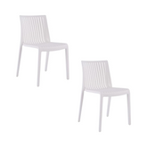 Silla sin descansabrazos Milos, Lagoon 7203B, SET de 2 piezas