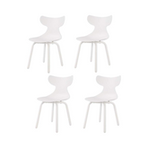 Silla Whale Modern, Lagoon 7065F, SET de 4 piezas