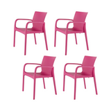Silla con Descansabrazos Alissa, Lagoon 7050, SET de 4 piezas