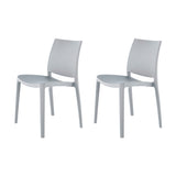 Silla sin Descansabrazos Sensilla, Lagoon 7052, SET de 2 piezas