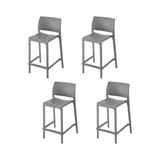 Banco de cocina Sensilla, Lagoon 7211C con protector UV, altura 65 CM, SET de 4 piezas