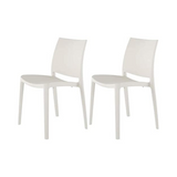 Silla sin Descansabrazos Sensilla, Lagoon 7052, SET de 2 piezas