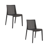 Silla sin descansabrazos Milos, Lagoon 7203B, SET de 2 piezas