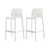 Banco de barra Milos, Lagoon 7203BB con protector UV, altura 75 CM, SET de 2 piezas