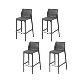 Banco de barra Milos, Lagoon 7203BB con protector UV, altura 75 CM, SET de 4 piezas