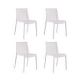 Silla sin descansabrazos Milos, Lagoon 7203B, SET de 4 piezas