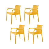 Silla con Descansabrazos Alissa, Lagoon 7050, SET de 4 piezas
