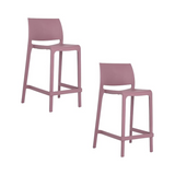 Banco de cocina Sensilla, Lagoon 7211C con protector UV, altura 65 CM, SET de 2 piezas