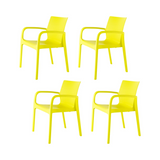 Silla con Descansabrazos Alissa, Lagoon 7050, SET de 4 piezas