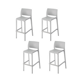 Banco para barra Sencilla, Lagoon 7211B con protector UV, altura 75 CM, SET de 4 piezas