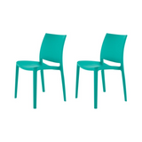 Silla sin Descansabrazos Sensilla, Lagoon 7052, SET de 2 piezas