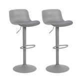 Banco Ajustable Munchen con cojín, Lagoon 7263B, Set De 2. Para Barra