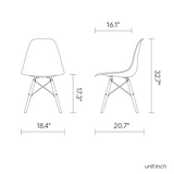 Silla Heron Classic, Lagoon 7068C, SET de 4 piezas