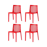 Silla sin Descansabrazos Milan, Lagoon 7053A, SET de 4 piezas