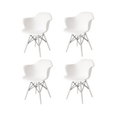 Silla Penguin Classic, Lagoon 7067C, SET de 4 piezas
