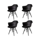 Silla Penguin Classic, Lagoon 7067C, SET de 4 piezas