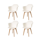 Silla Penguin Leisure, Lagoon 7067D, SET de 4 piezas