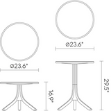 Mesa Dining Table Seattle 2 en 1, Lagoon 7101