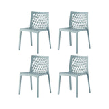 Silla sin Descansabrazos Milan, Lagoon 7053A, SET de 4 piezas