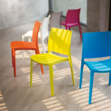 Silla sin Descansabrazos Sensilla, Lagoon 7052, SET de 2 piezas