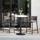 Banco de cocina Rue, Lagoon 7036C con protector UV, altura 65 CM, SET de 2 piezas