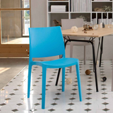 Silla sin Descansabrazos Sensilla, Lagoon 7052, SET de 2 piezas